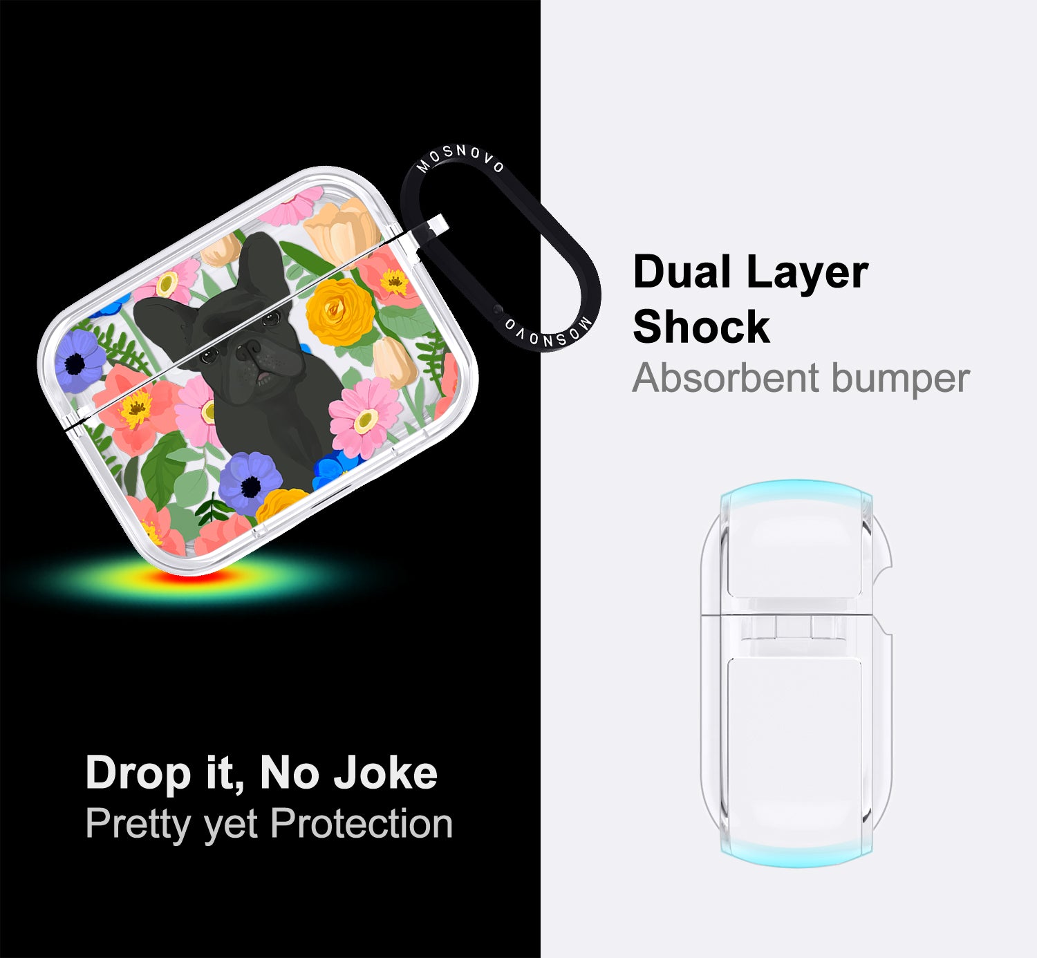 French Bulldog Garden Airpods Pro 3 Case