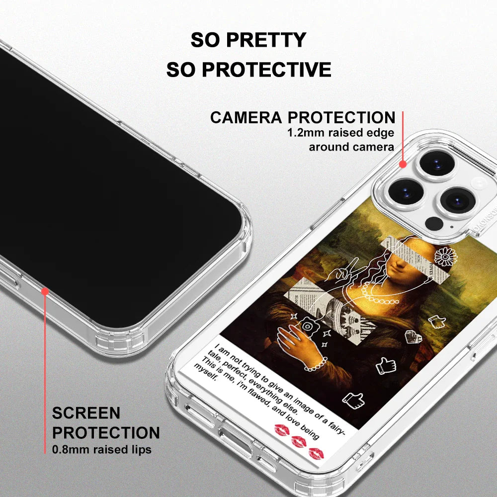 Selfie Artwork Phone Case - iPhone 13 Pro Case Clear