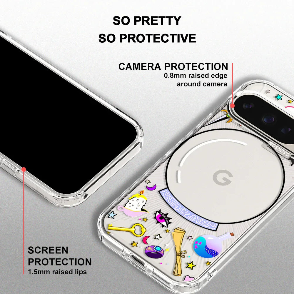 Wizardry Phone Case - Google Pixel 9 Pro Case Clear