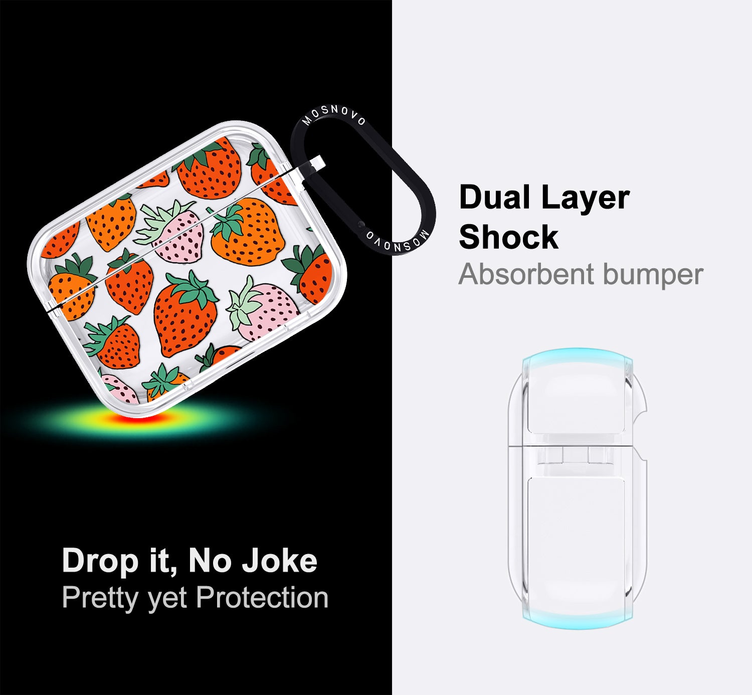 Cute Strawberry Airpods Pro 3 Case