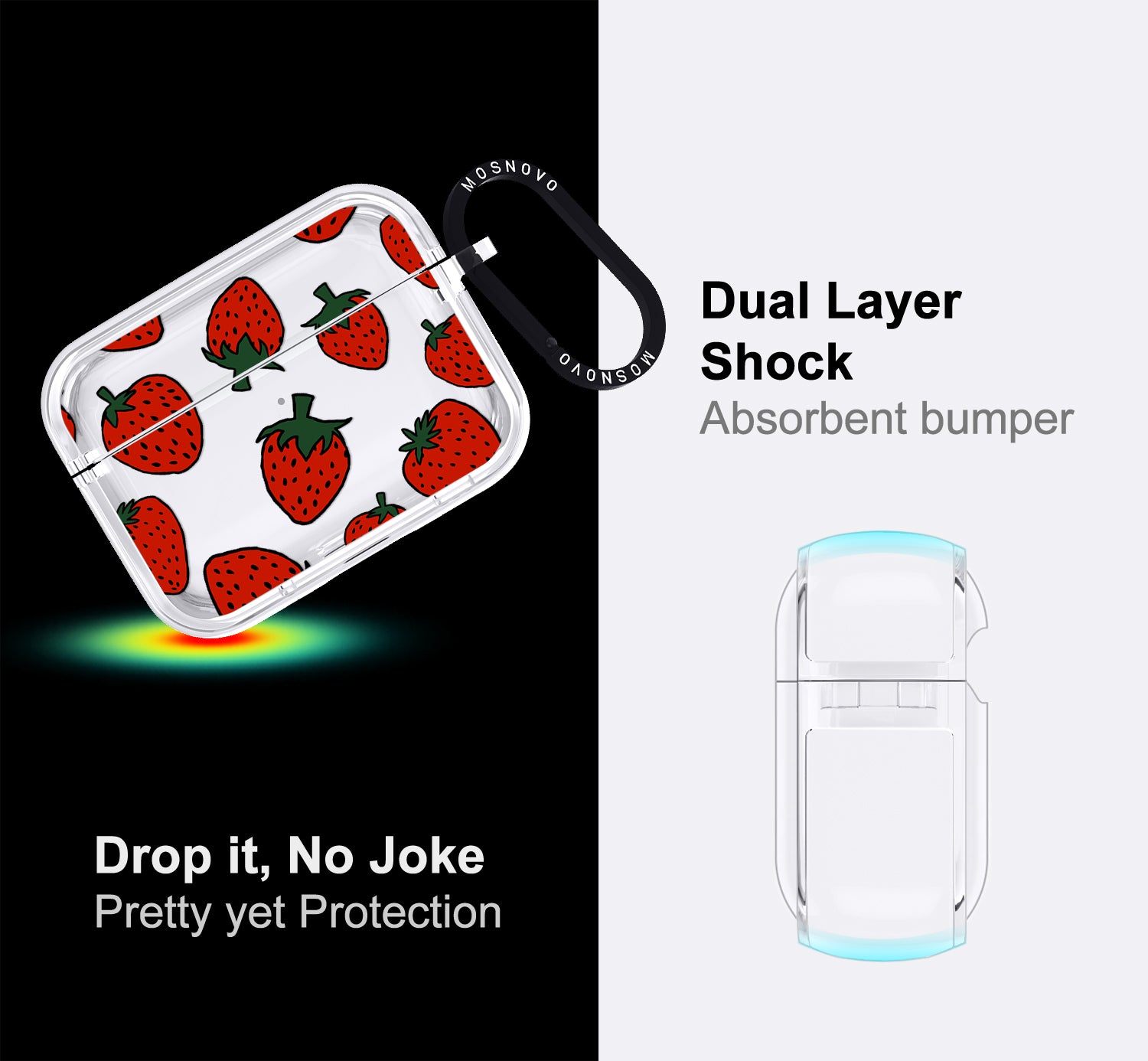Red Strawberry Airpods Pro 3 Case