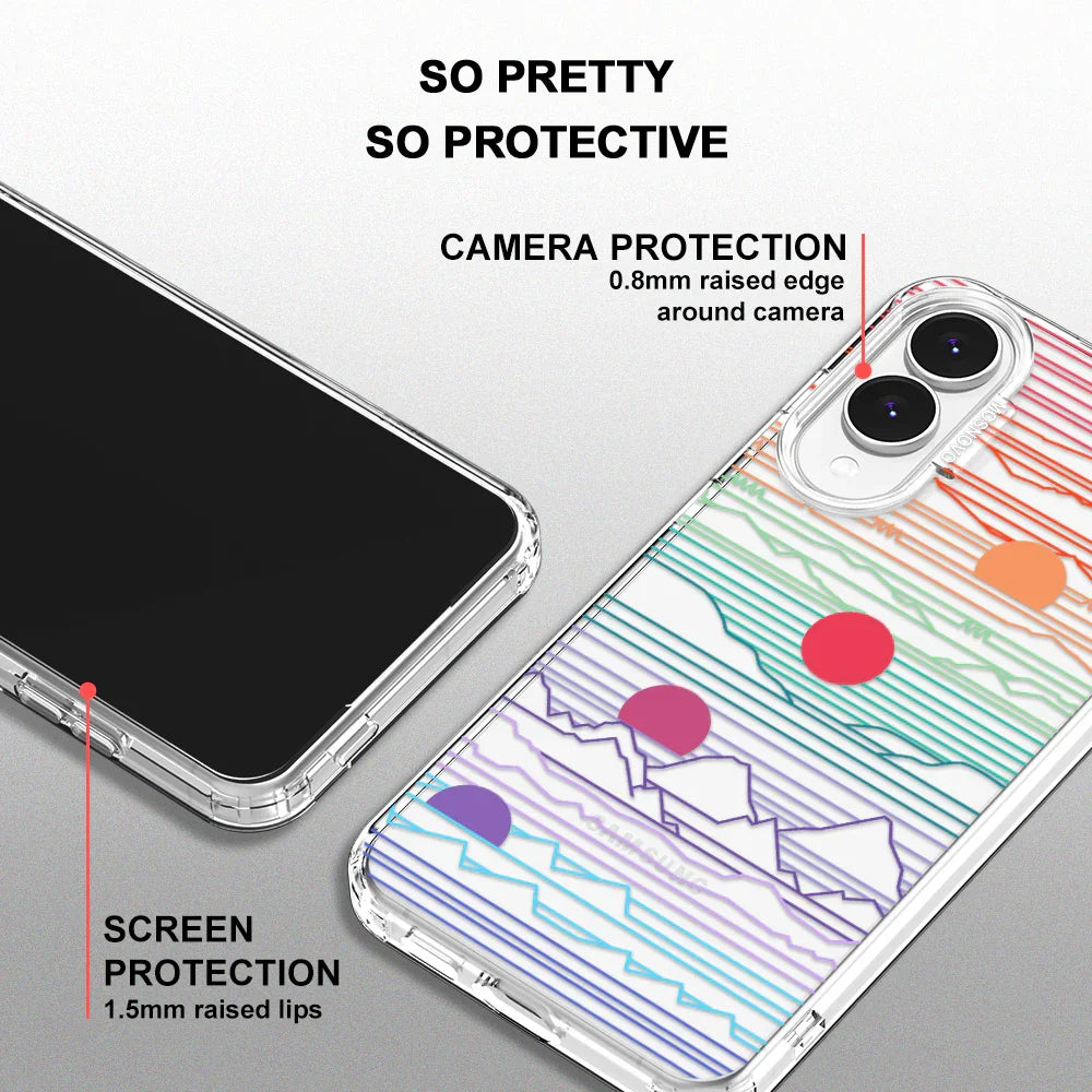 Sunrise and Sunset Phone Case - Samsung Galaxy S25 Edge Case