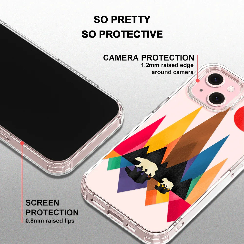 Mama Bear Phone Case - iPhone 15 Plus Case Clear