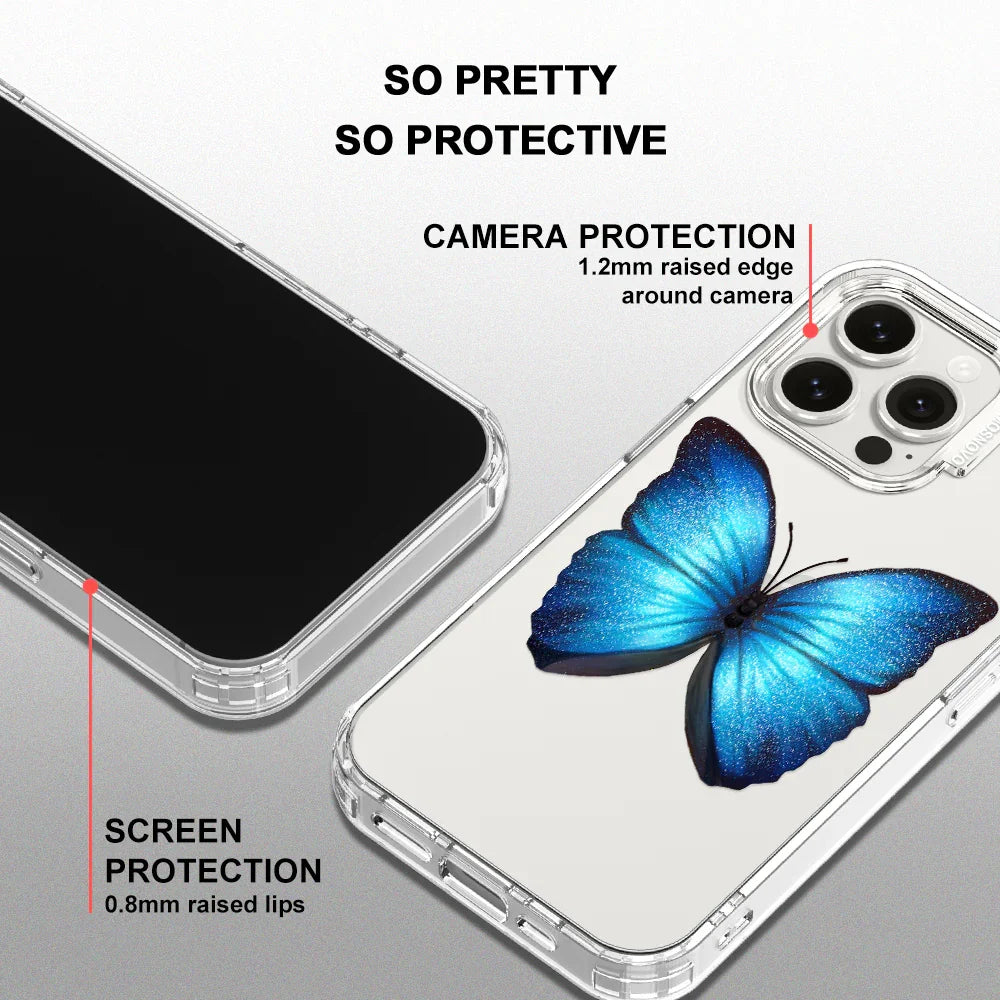 Morphidae Phone Case - iPhone 15 Pro Max Case Clear