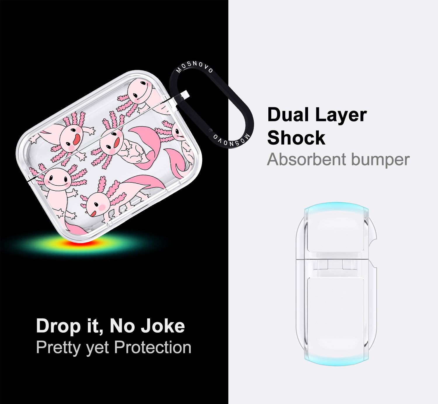 Pink Axolotl Airpods Pro 3 Case