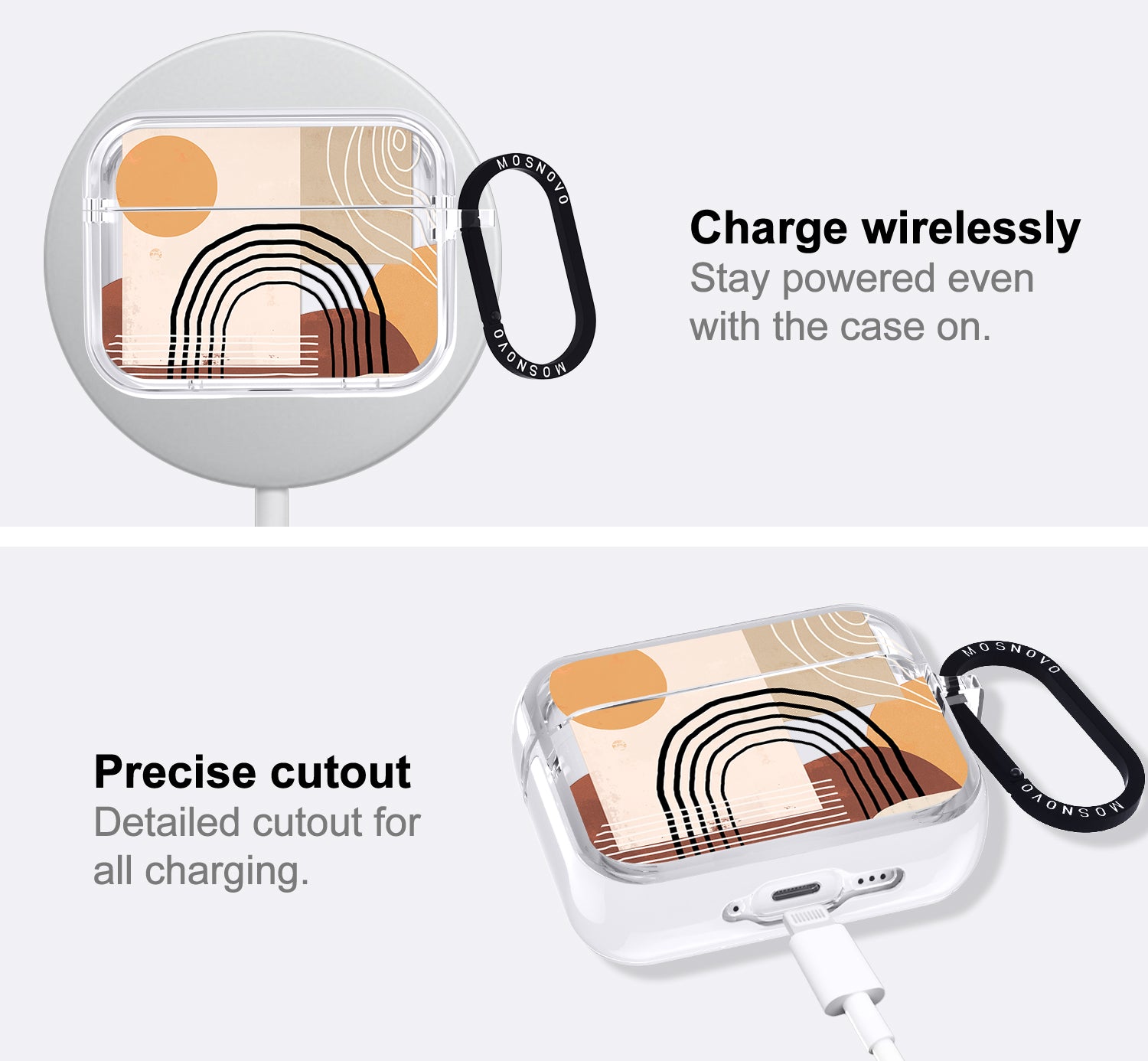 Minimalist Abstract Art Airpods Pro 3 Case