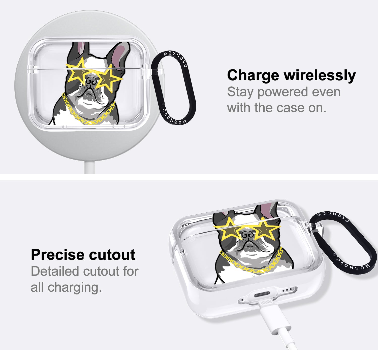 Cool French Bulldog Airpods Pro 3 Case