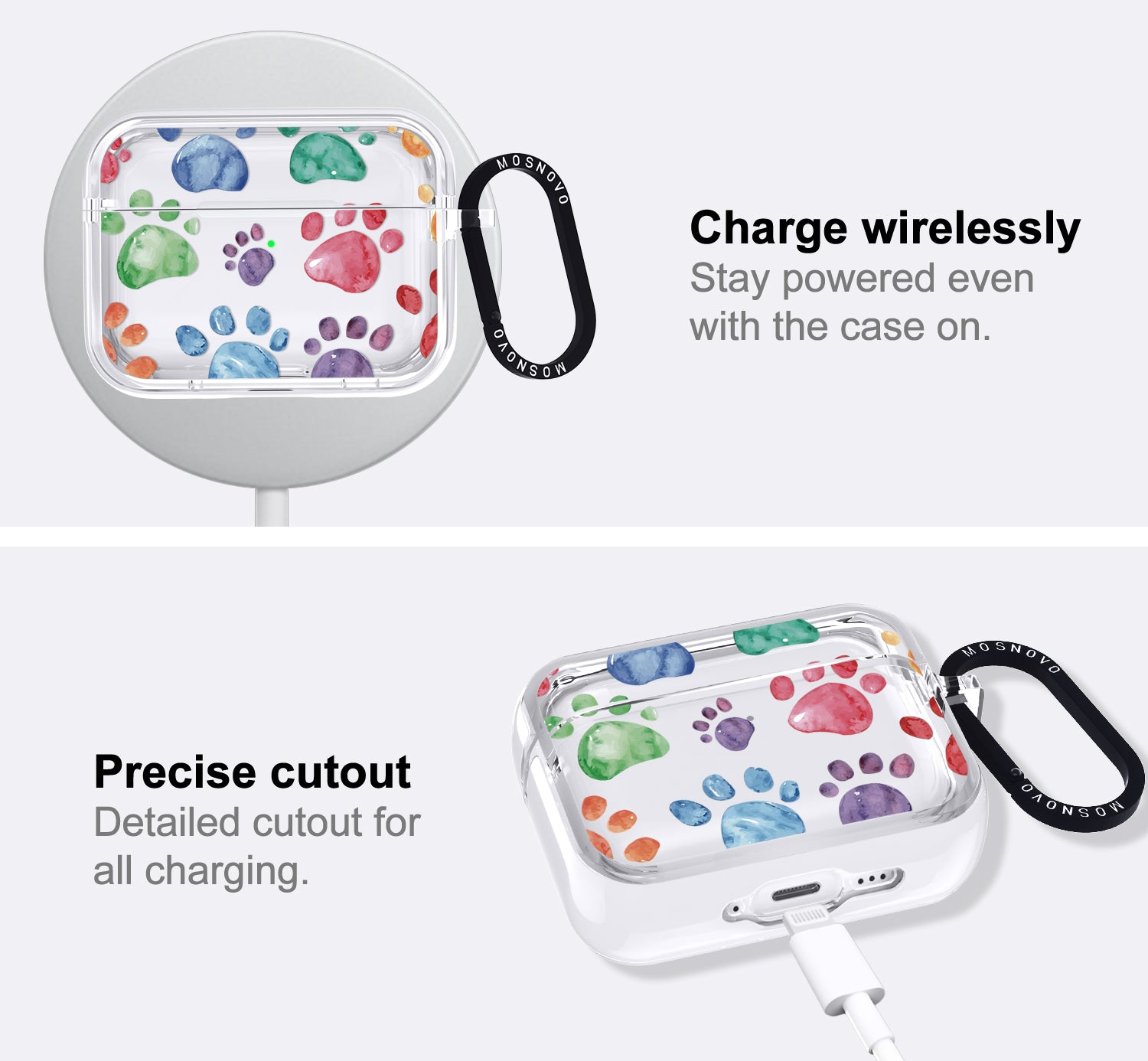 Colorful Paw Airpods Pro 3 Case