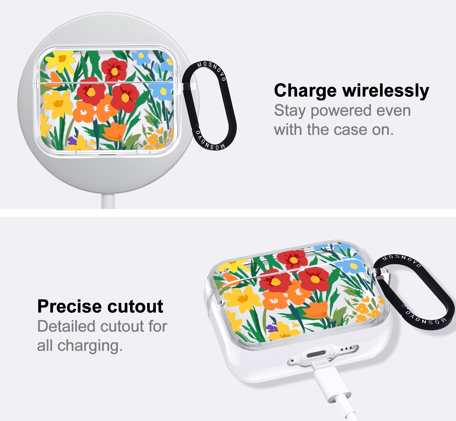 Spring Botanical Flower Floral Airpods Pro 3 Case