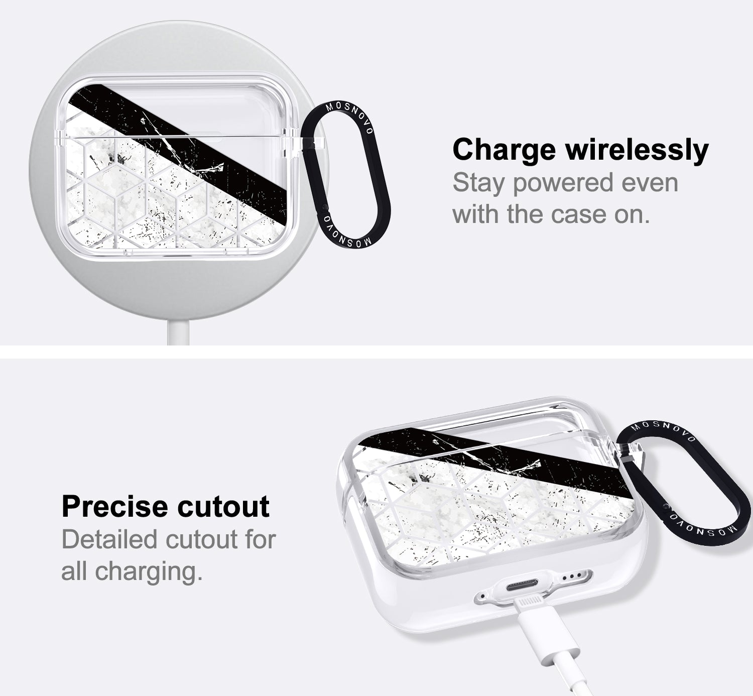 Marble Block Art Airpods Pro 3 Case