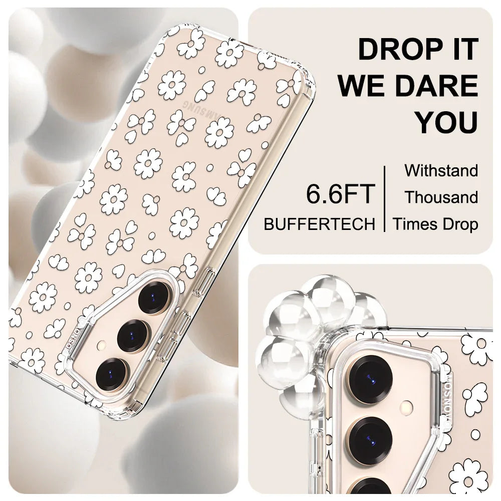 Floret Phone Case - Samsung Galaxy S24 Case Clear