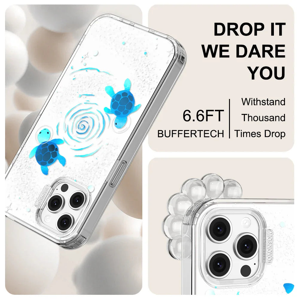 Space Turtle Phone Case - iPhone 12 Case Clear