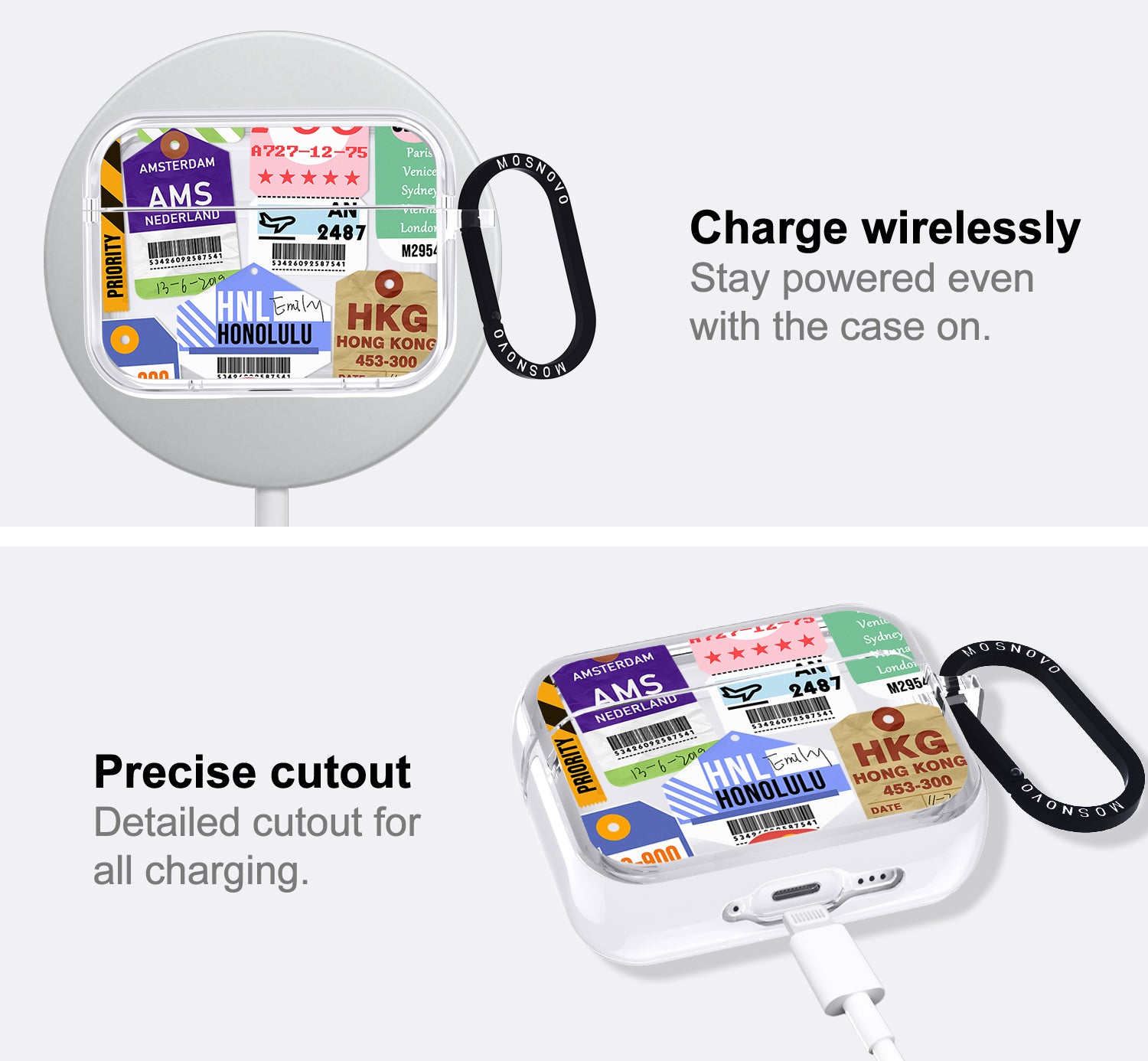 Ticket Label Airpods Pro 3 Case