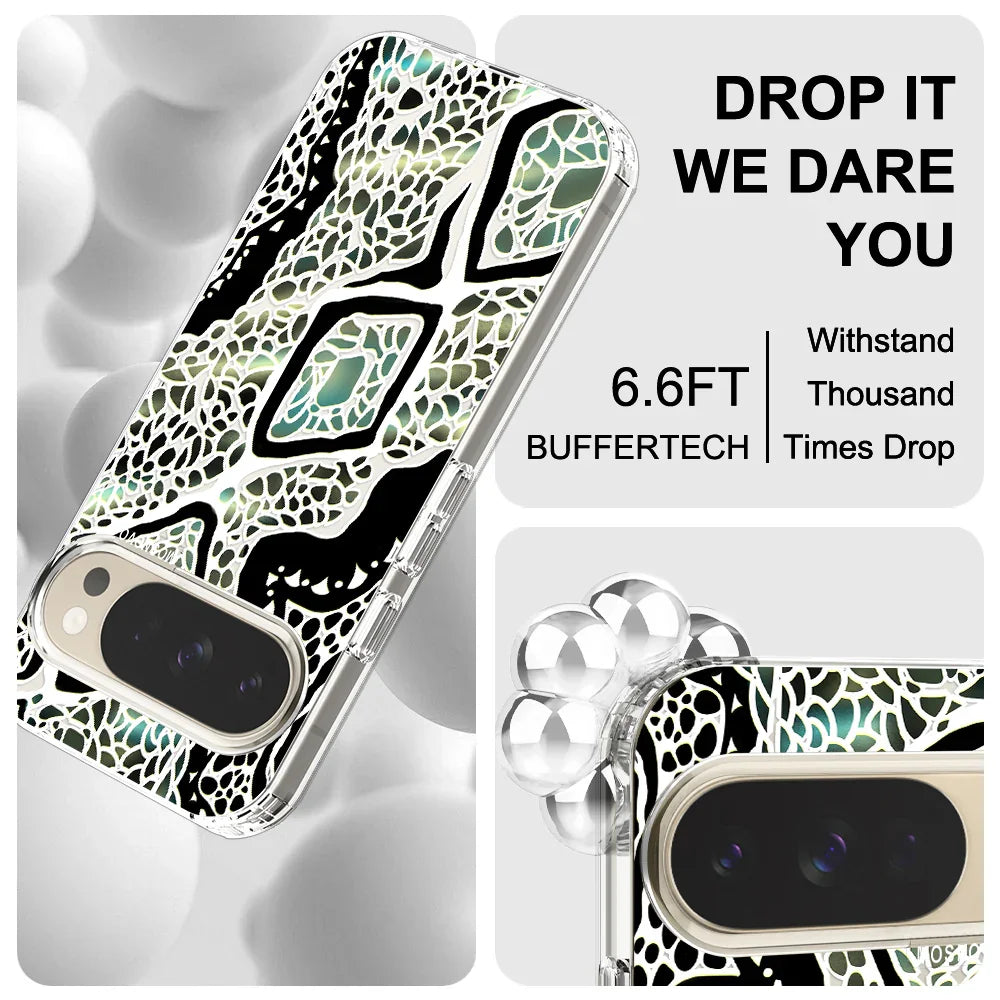 Jade Snake Phone Case - Google Pixel 10 Pro XL Case – MOSNOVO