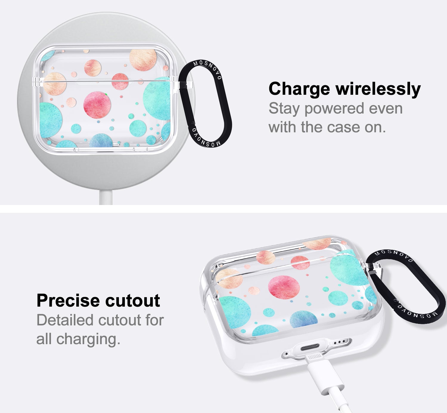 Watercolor Polka Airpods Pro 3 Case
