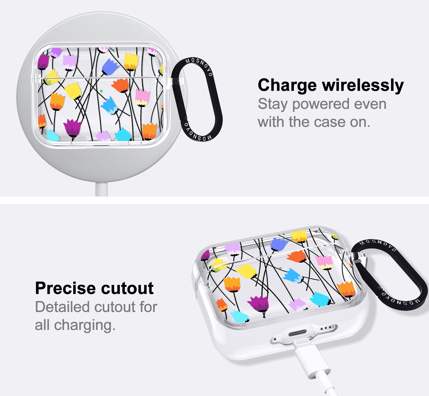 Tulips Bloom Floral Airpods Pro 3 Case