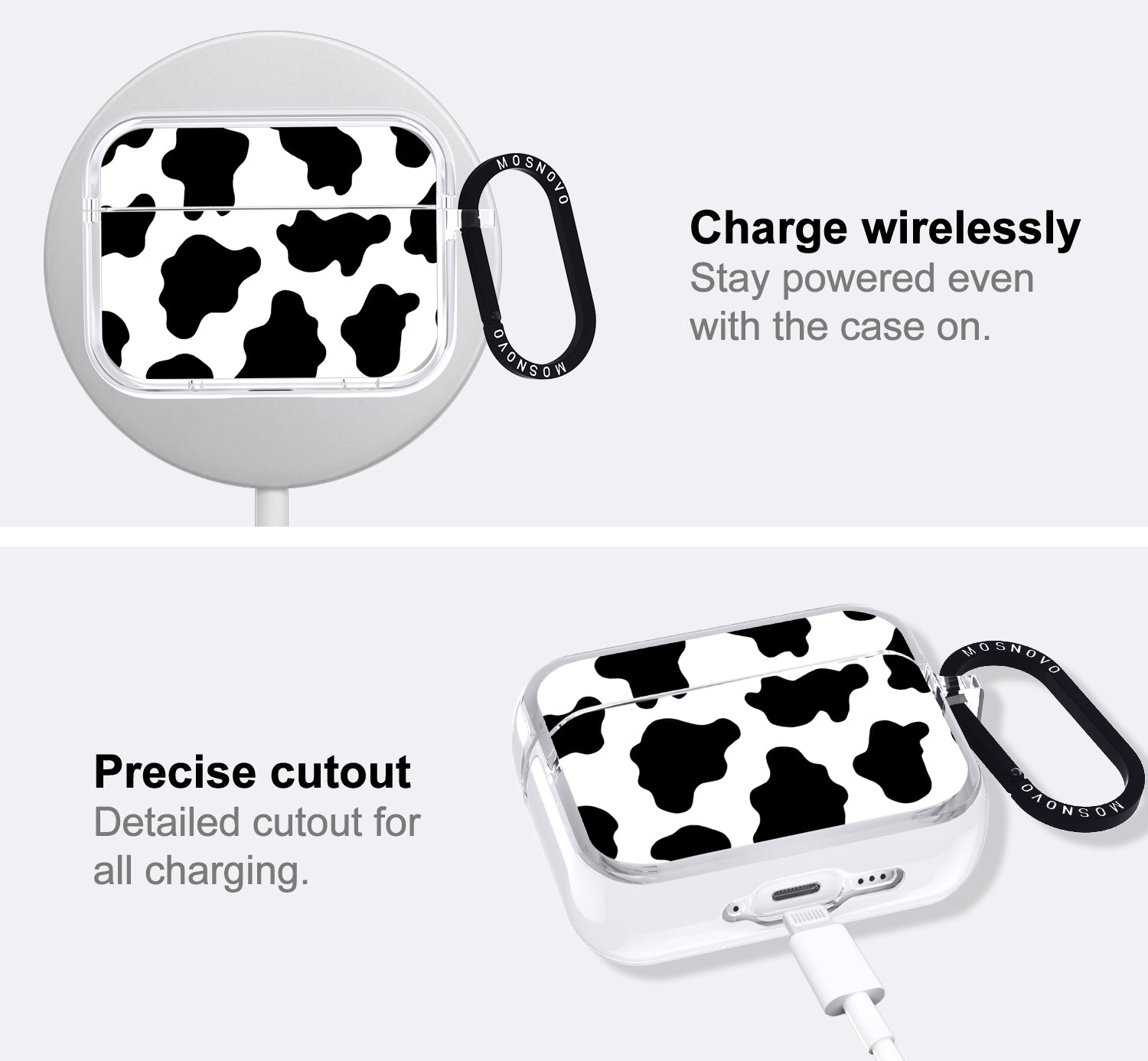 Cute Cow Moo Moo Airpods Pro 3 Case
