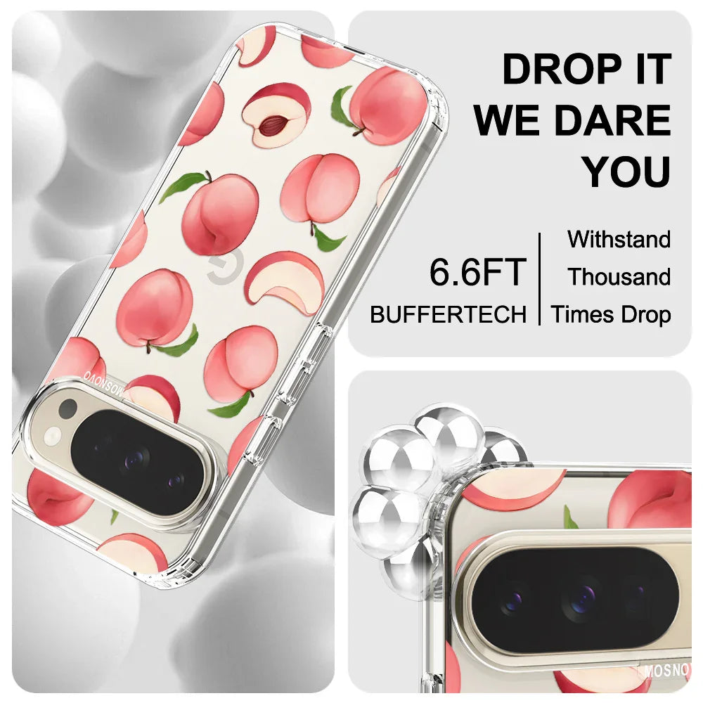 Cute Peach Phone Case - Google Pixel 10 Pro XL Case – MOSNOVO