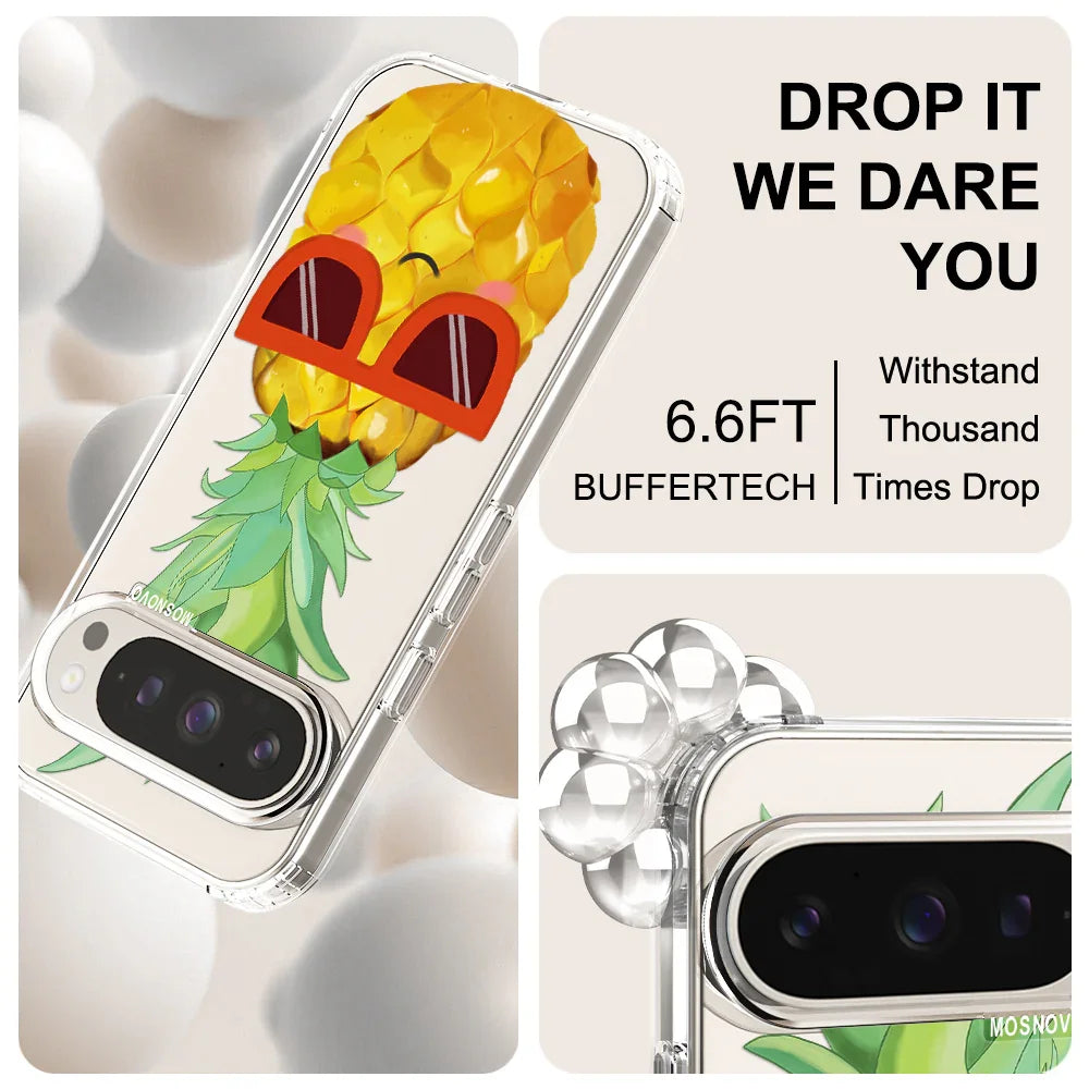 Cool Pineapple Phone Case - Google Pixel 9 Pro XL Case MOSNOVO Cool Pineapple Phone Case - Google Pixel 9 Pro XL Case MOSNOVO