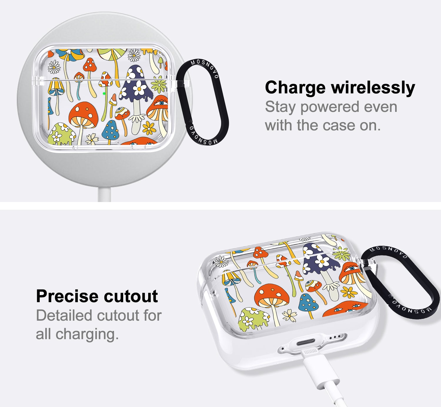 Mushroom Art Airpods Pro 3 Case