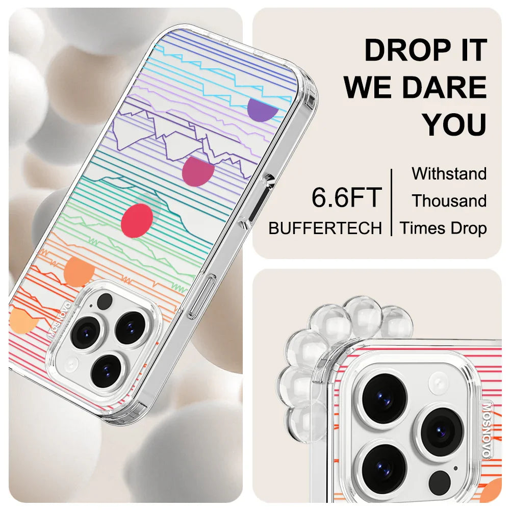 Sunrise and Sunset Phone Case - iPhone 16 Pro Case Clear