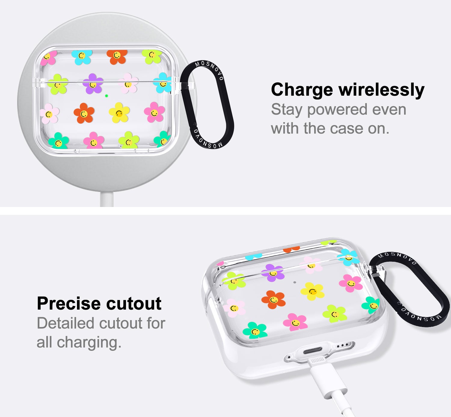 Smile Floral Airpods Pro 3 Case