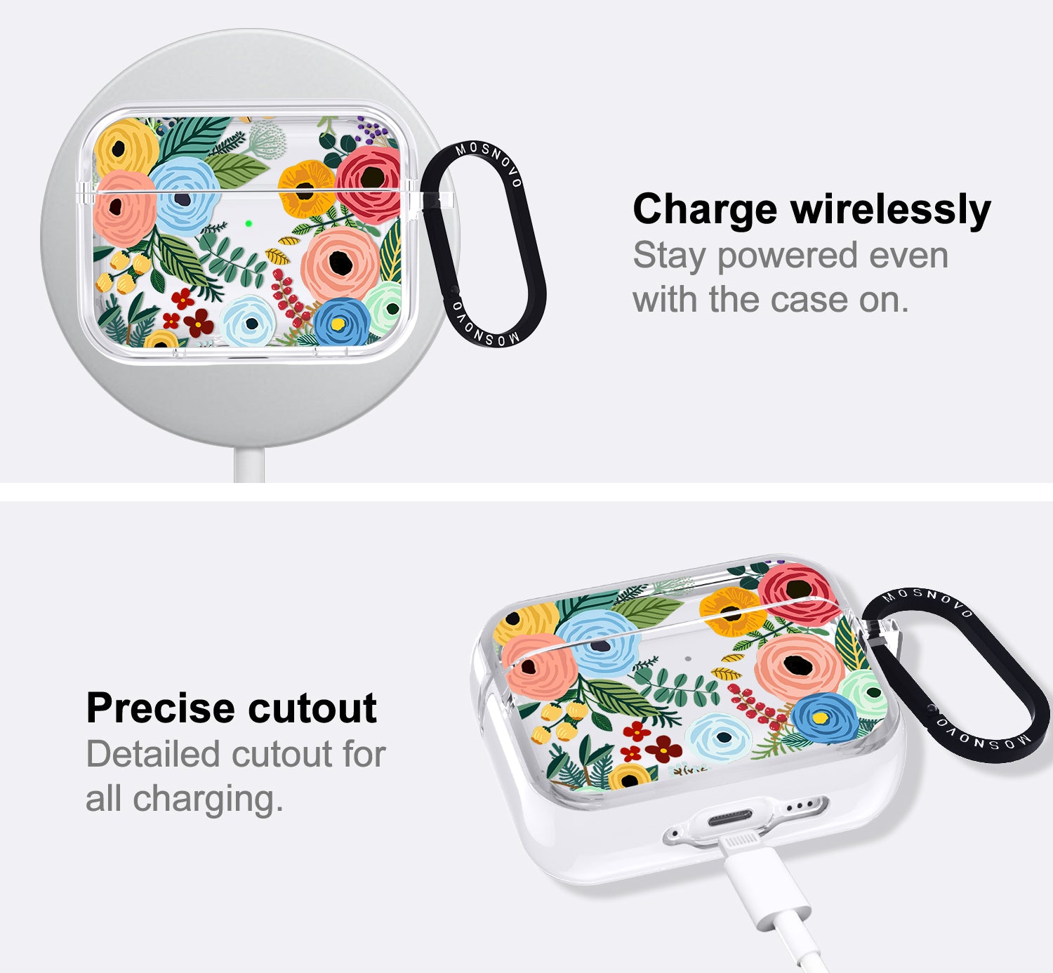 Pastel Floral Garden Airpods Pro 3 Case