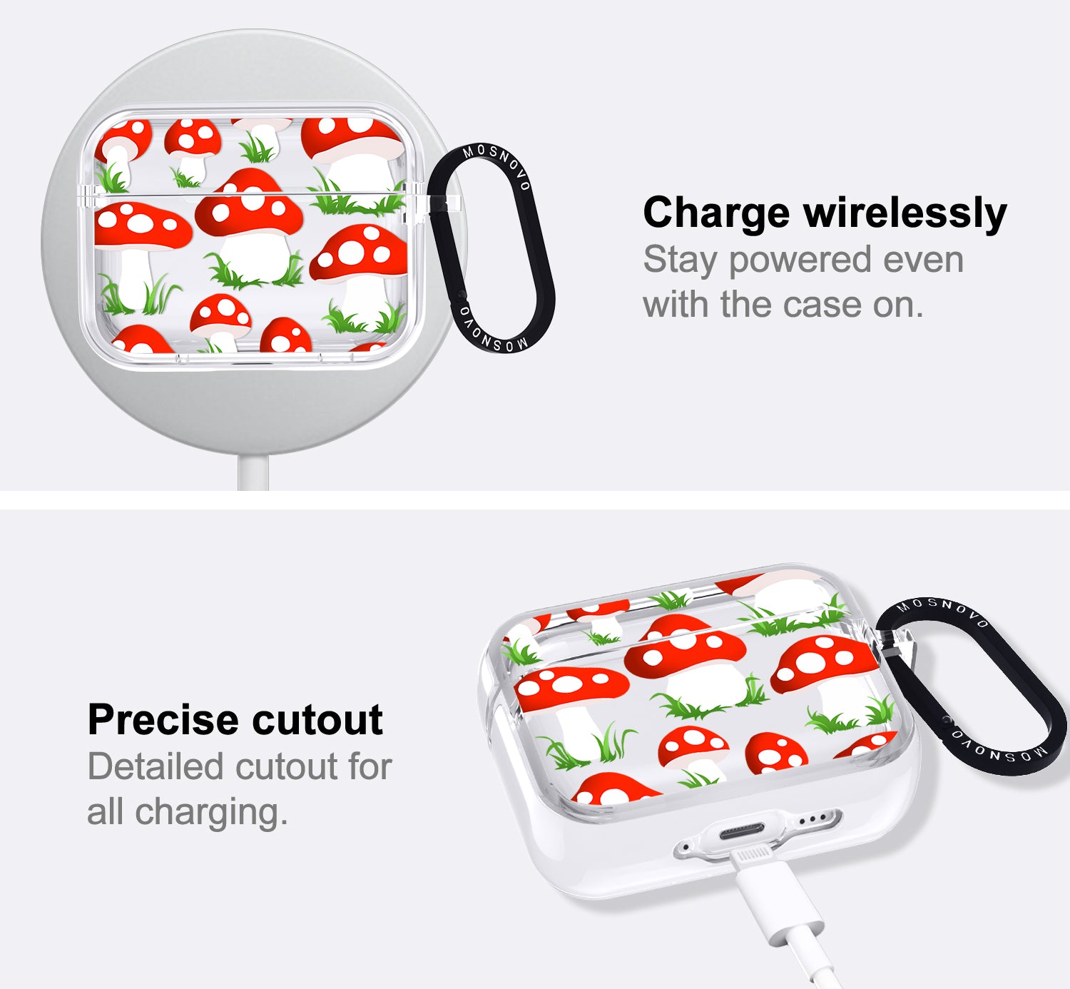 Cute Mushroom Airpods Pro 3 Case