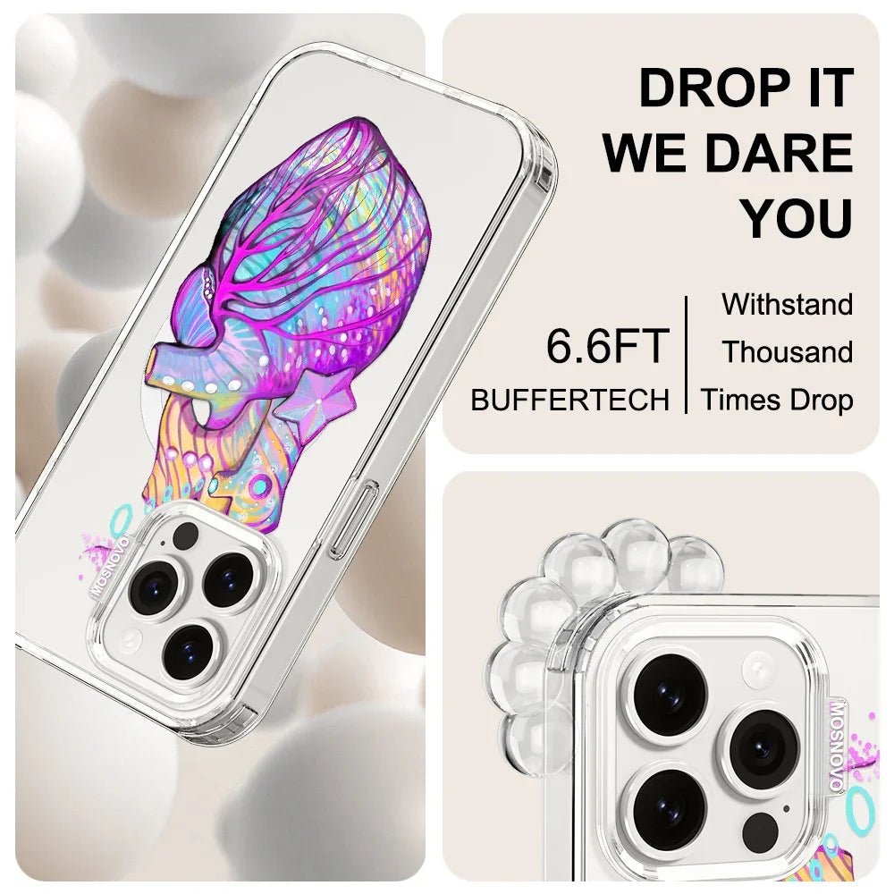 Art of Heart Phone Case - iPhone 15 Pro Max Case Clear With MagSafe