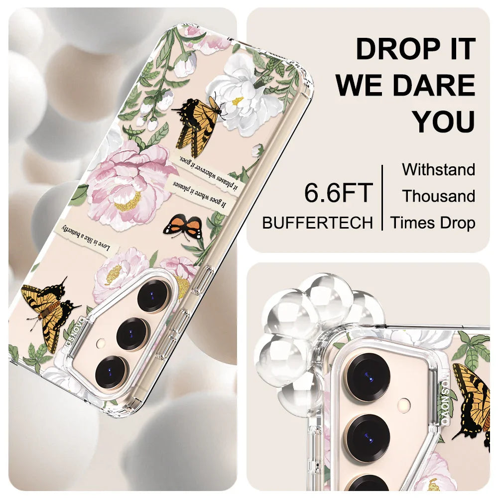 Bloom Phone Case - Samsung Galaxy S24 Plus Case Clear