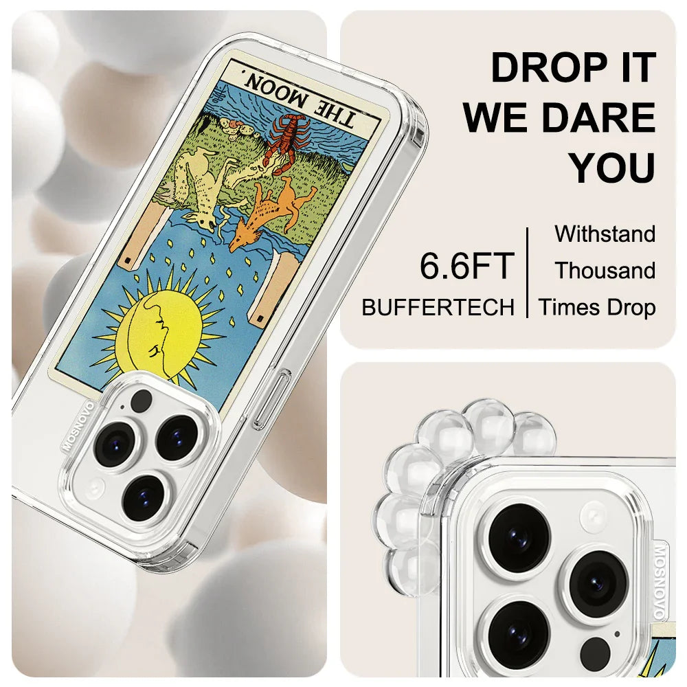 The Moon Phone Case - iPhone 15 Pro Case Clear