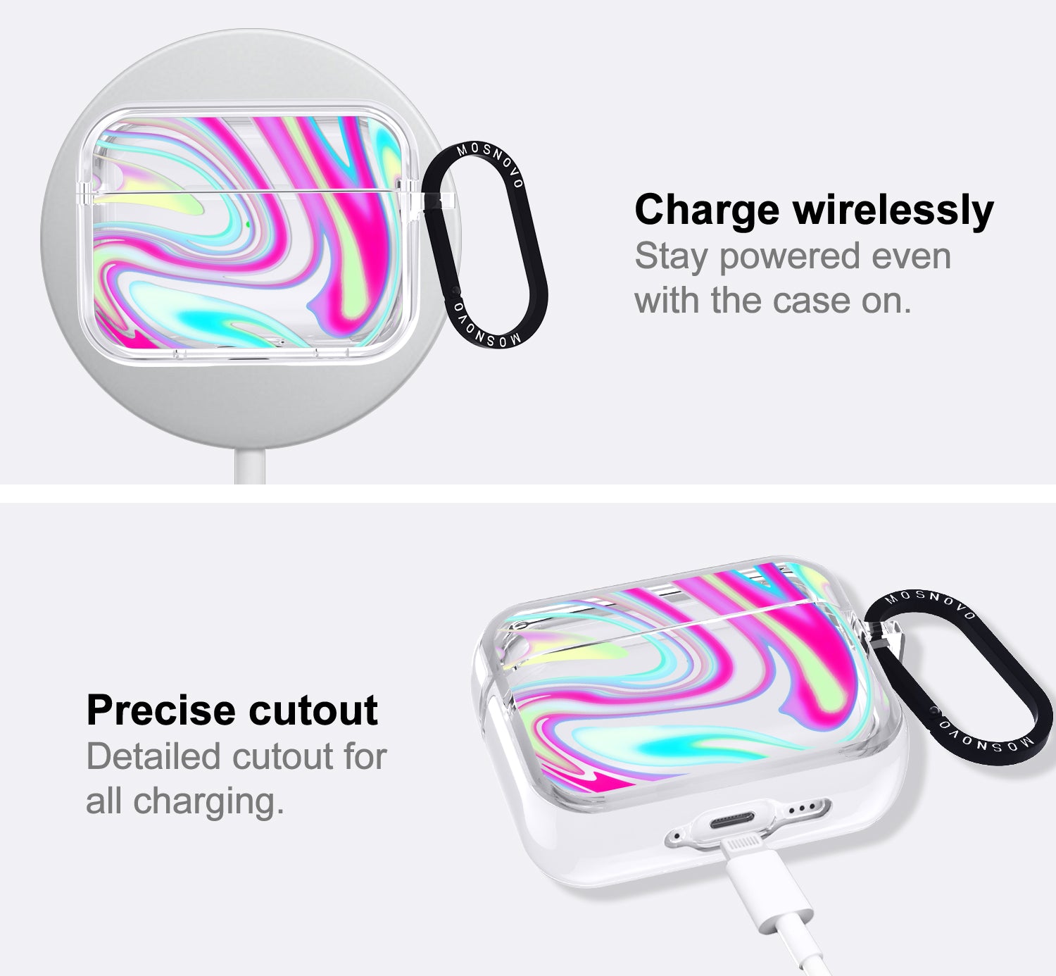 Psychedelic Swirls Airpods Pro 3 Case