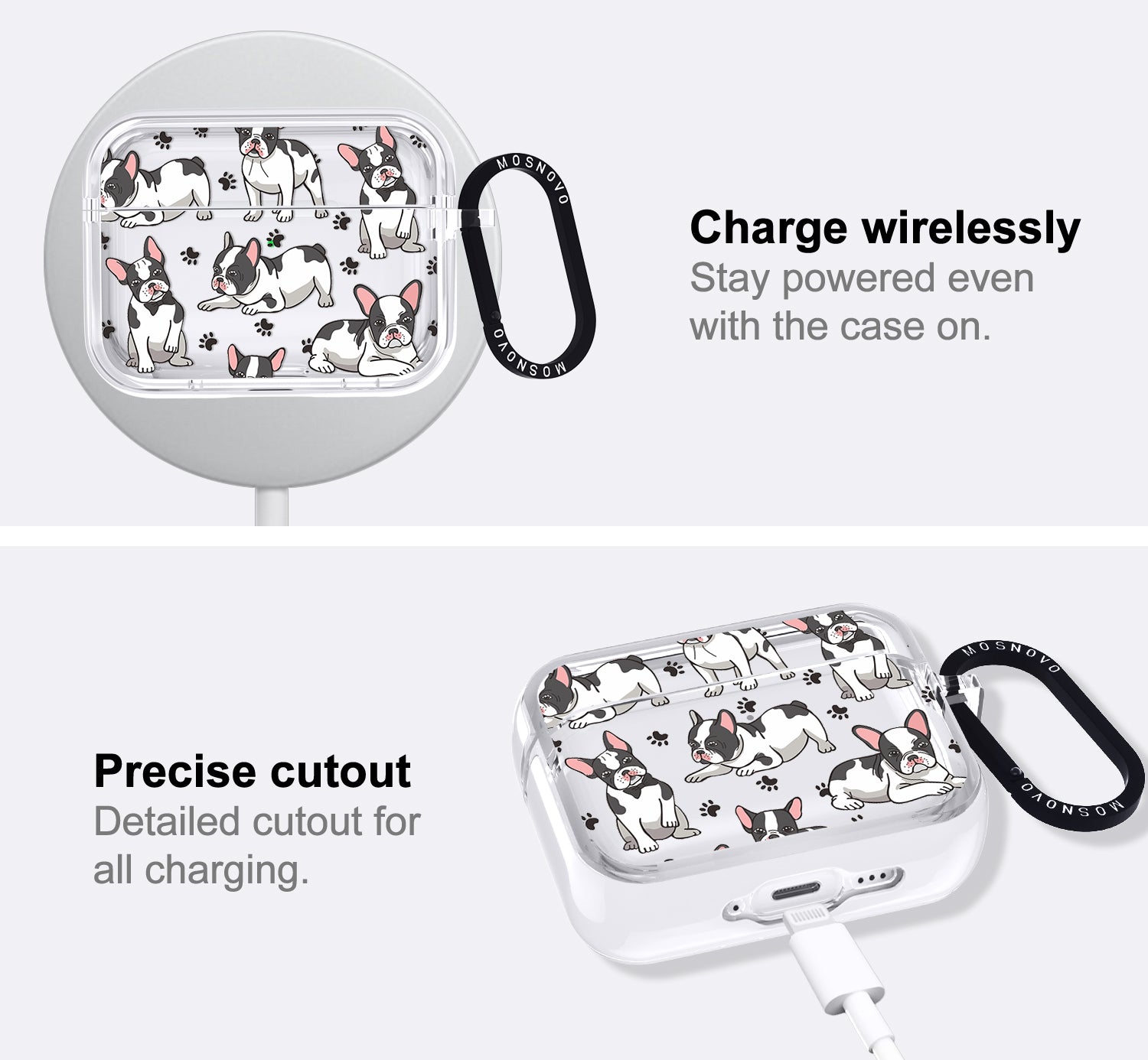 French Bulldog Airpods Pro 3 Case