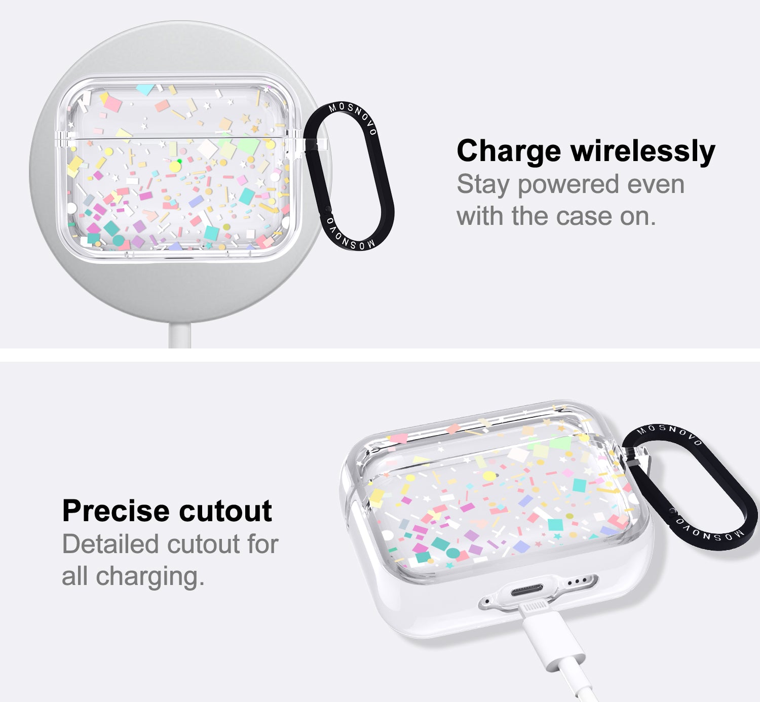 Confetti Airpods Pro 3 Case