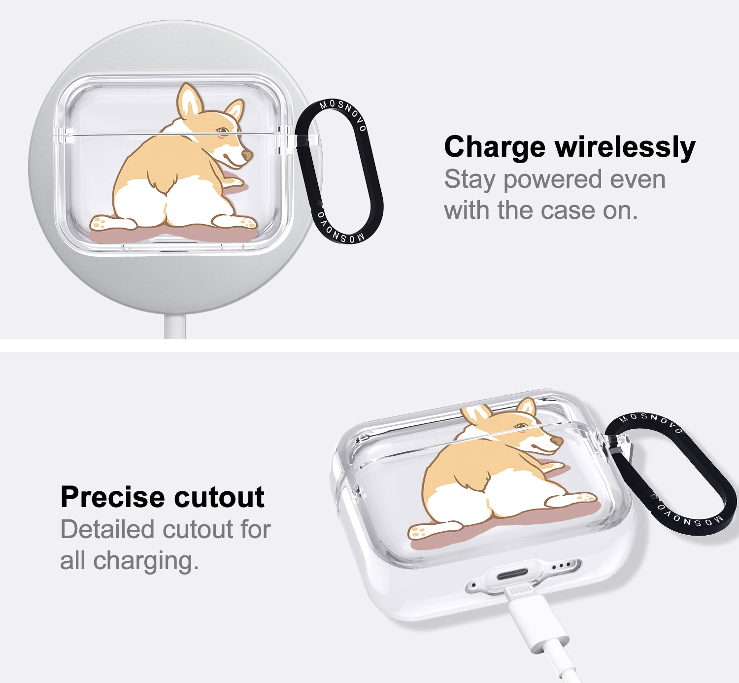 Corgi Butt Airpods Pro 3 Case