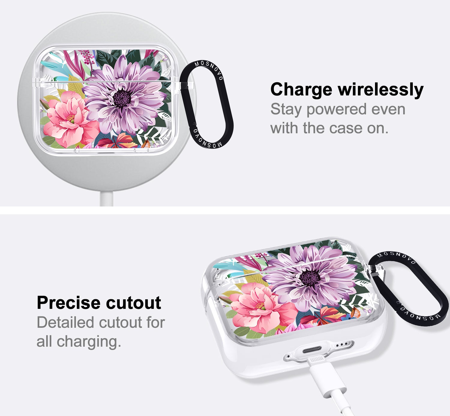 Dahlia Bloom Airpods Pro 3 Case