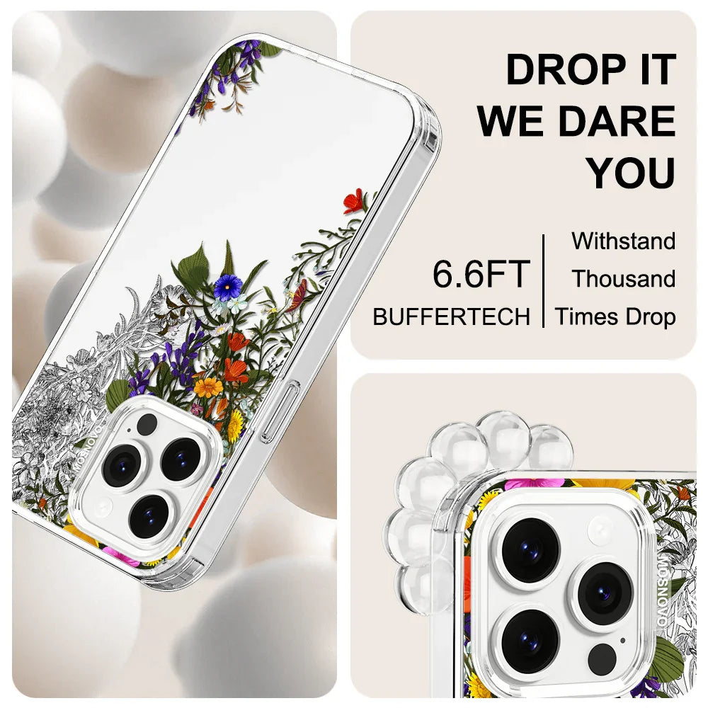 Spring Meadow Phone Case - iPhone 13 Pro Case Clear