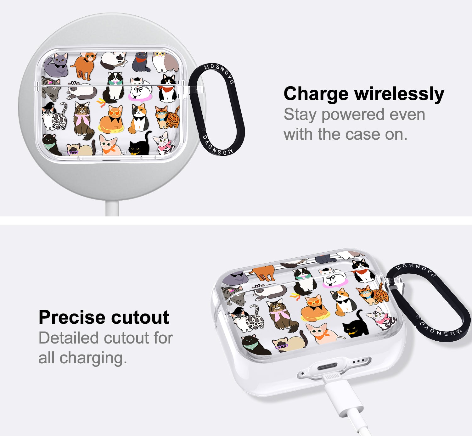 Cute Cat Airpods Pro 3 Case