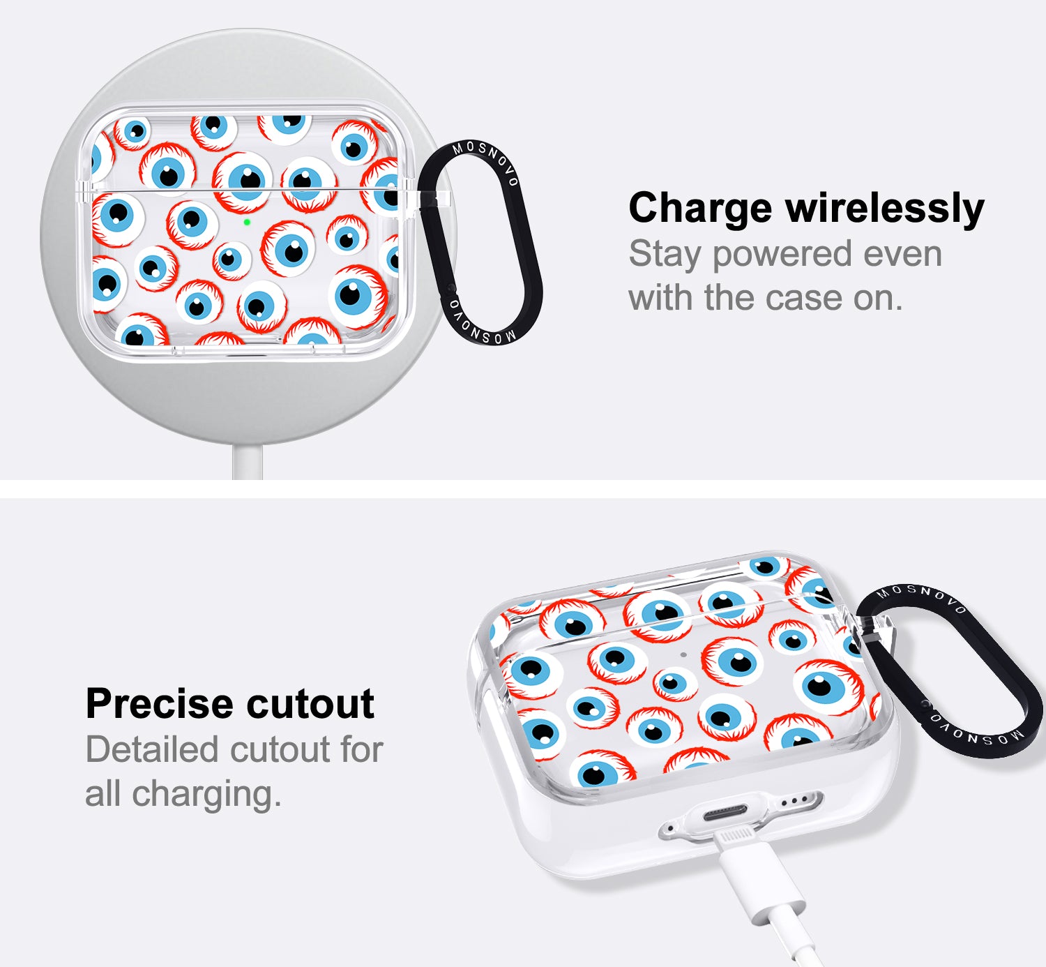 Scary Eyeball Airpods Pro 3 Case