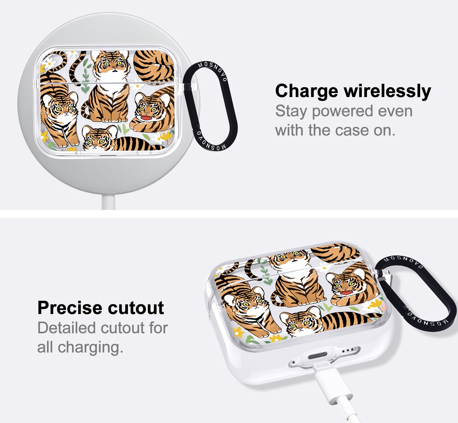Cute Tiger Airpods Pro 3 Case