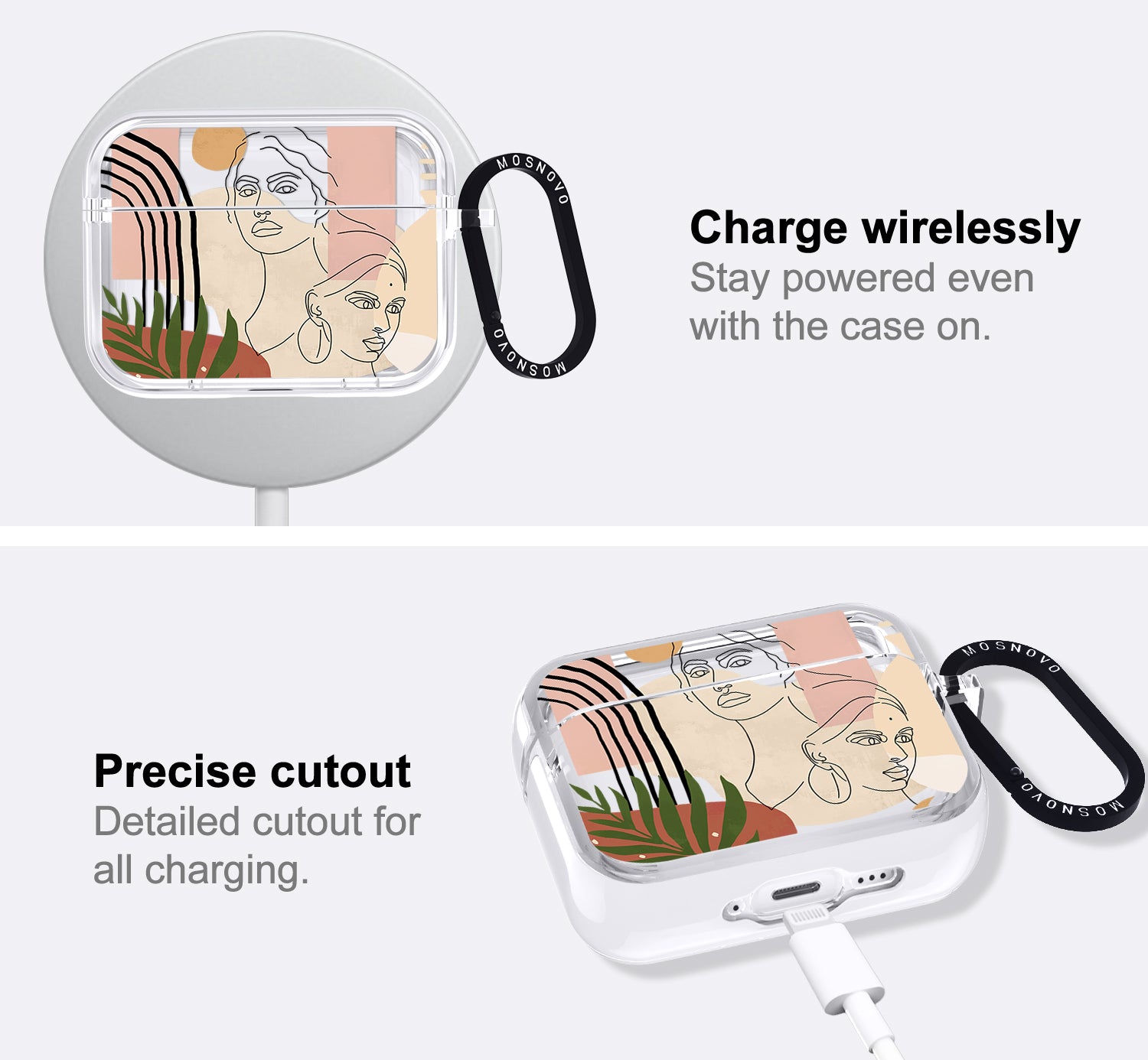 Modern Collage Art Airpods Pro 3 Case