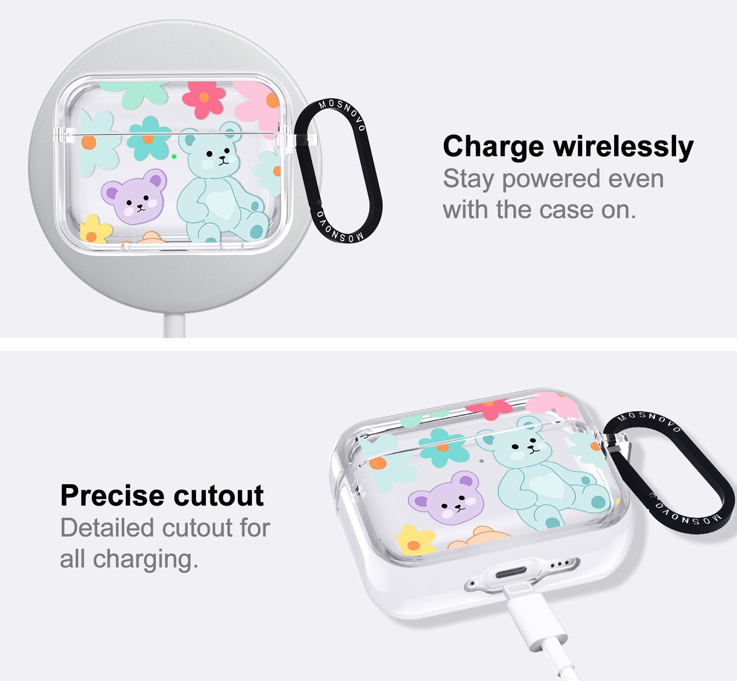 Cute Teddy Bear Airpods Pro 3 Case