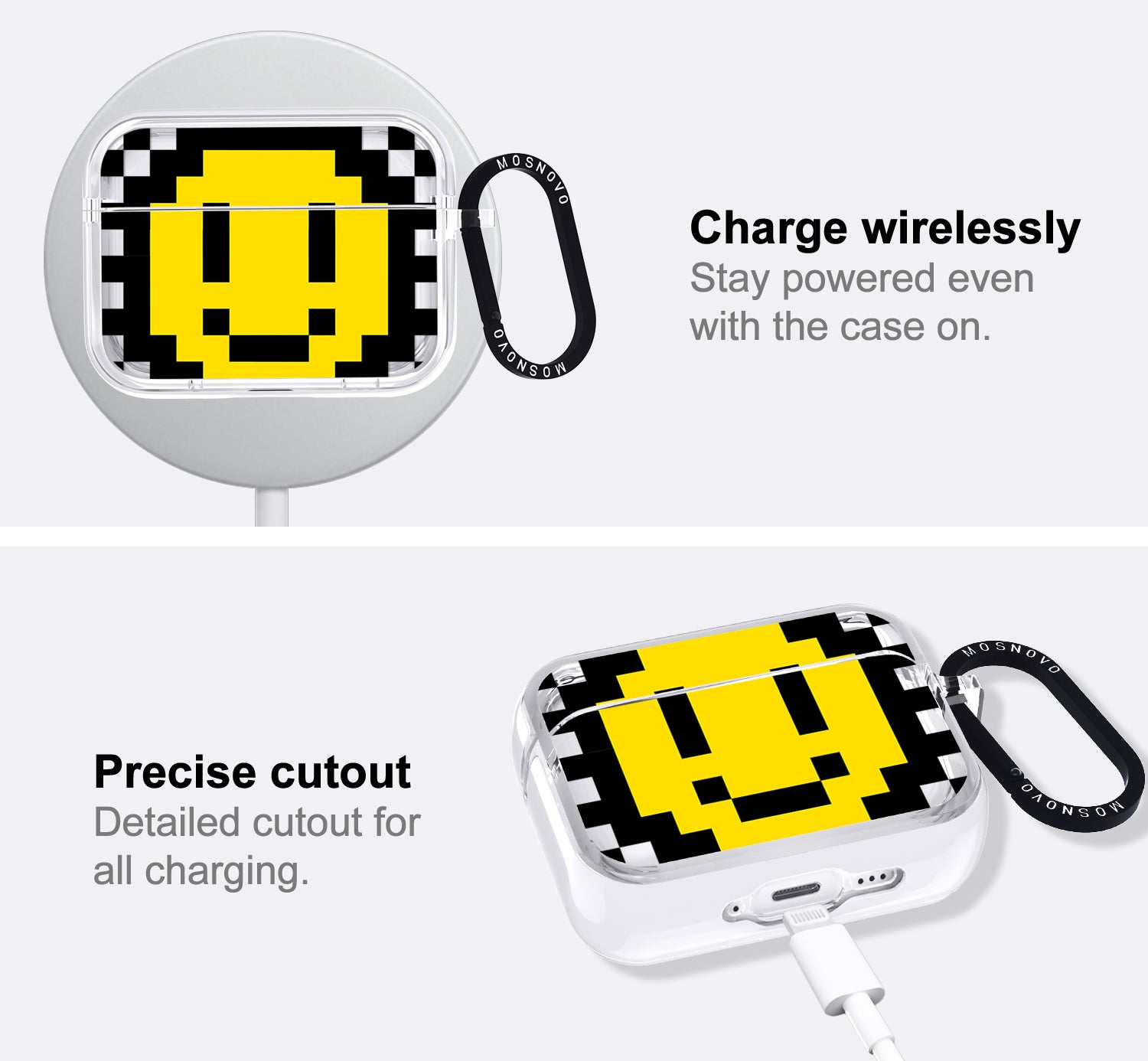 Smile Checkered Airpods Pro 3 Case
