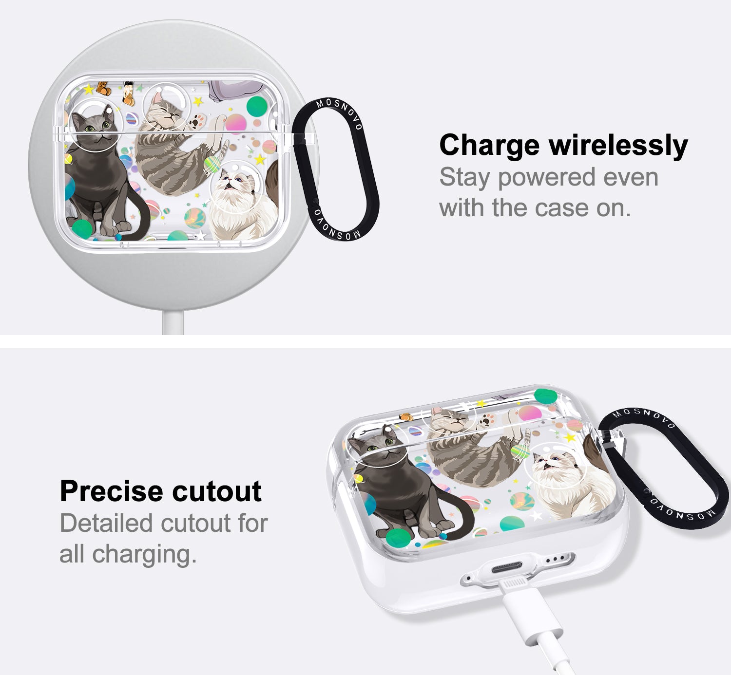 Space Cat Airpods Pro 3 Case