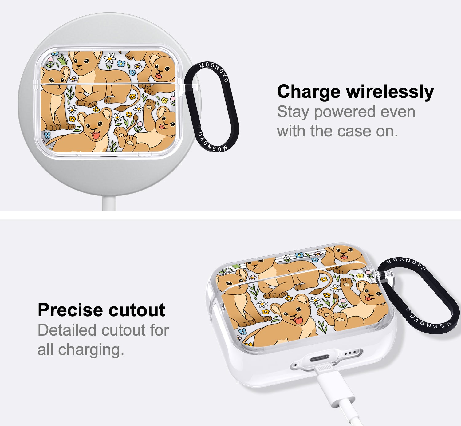 Cute Lion Airpods Pro 3 Case