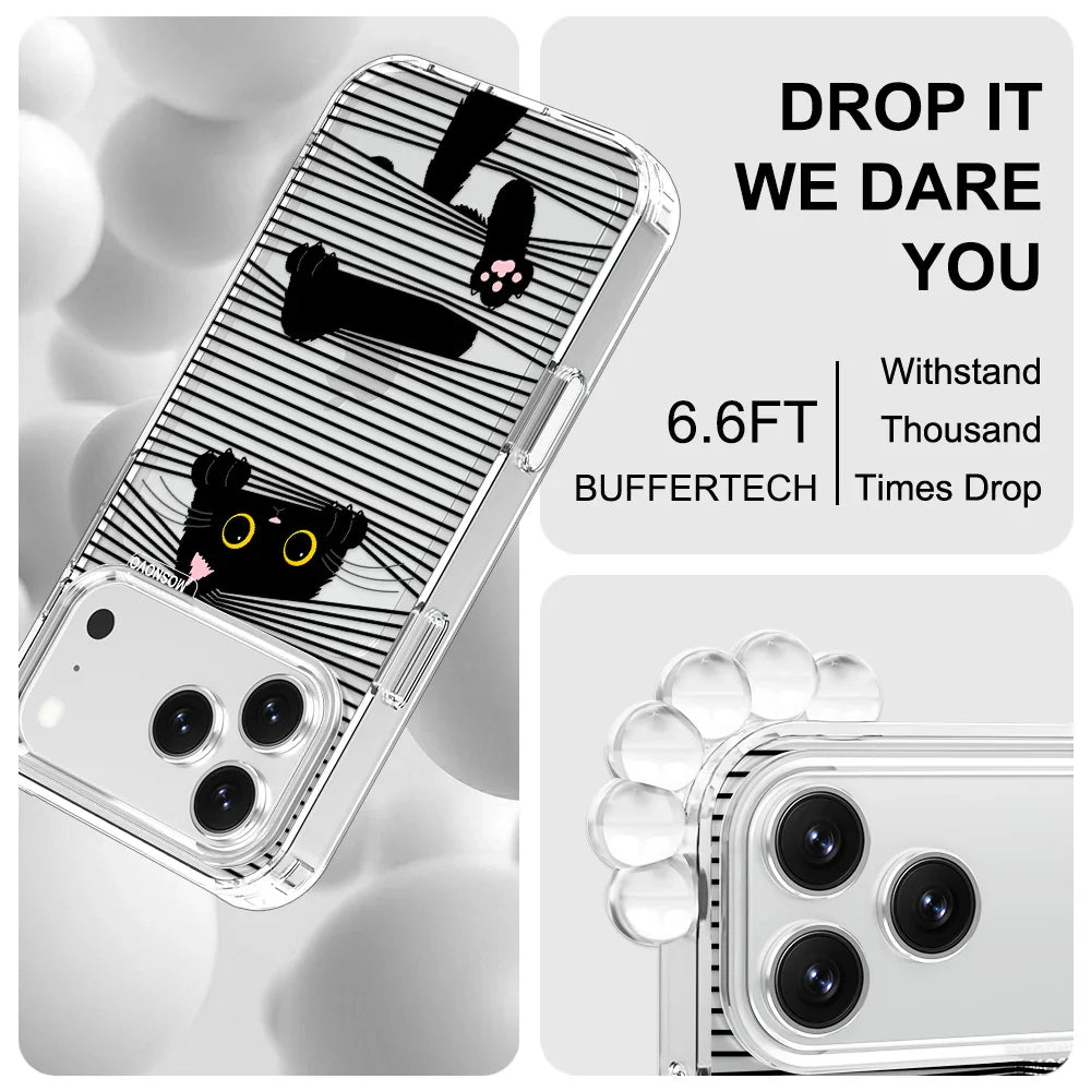 Hidden Black Cat Phone Case - iPhone 17 Pro Max Case – MOSNOVO