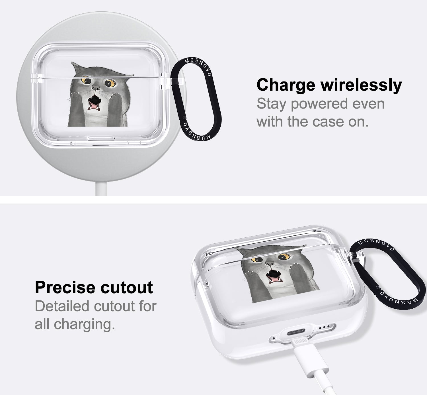 OMG Cat Airpods Pro 3 Case