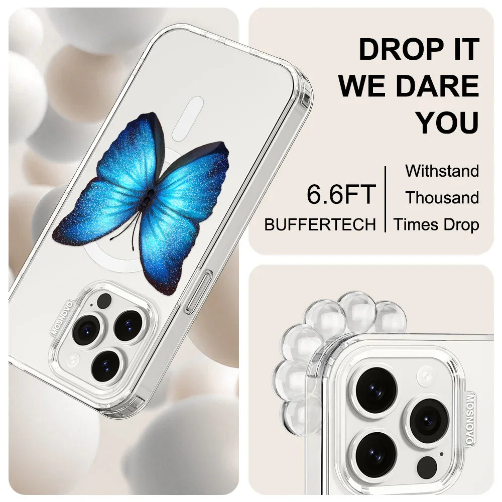 Morphidae Phone Case - iPhone 15 Pro Max Case Clear With MagSafe