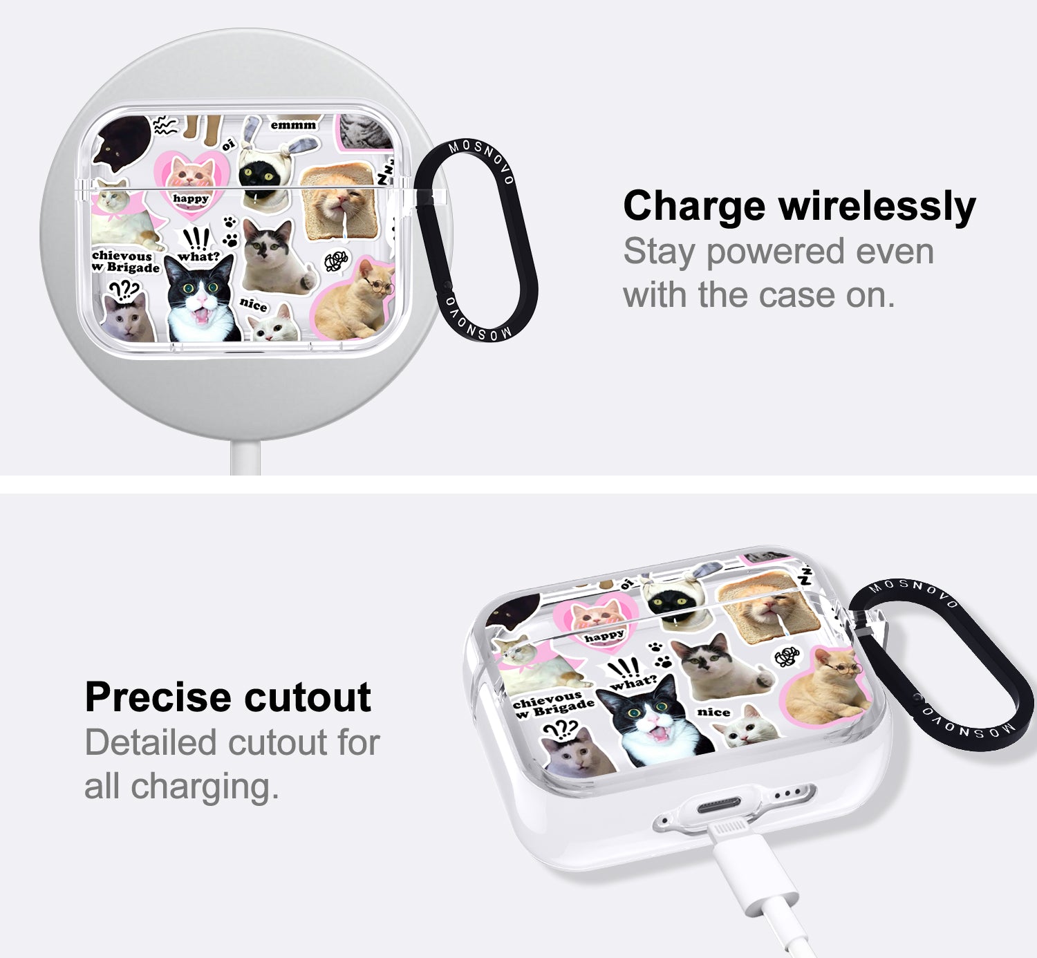The Cat Brigade Airpods Pro 3 Case