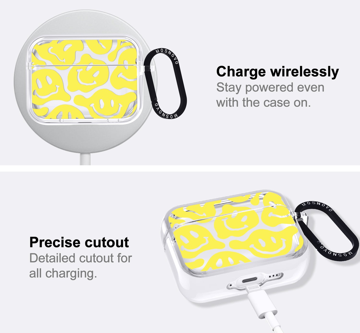 Melted Yellow Smiles Face Airpods Pro 3 Case